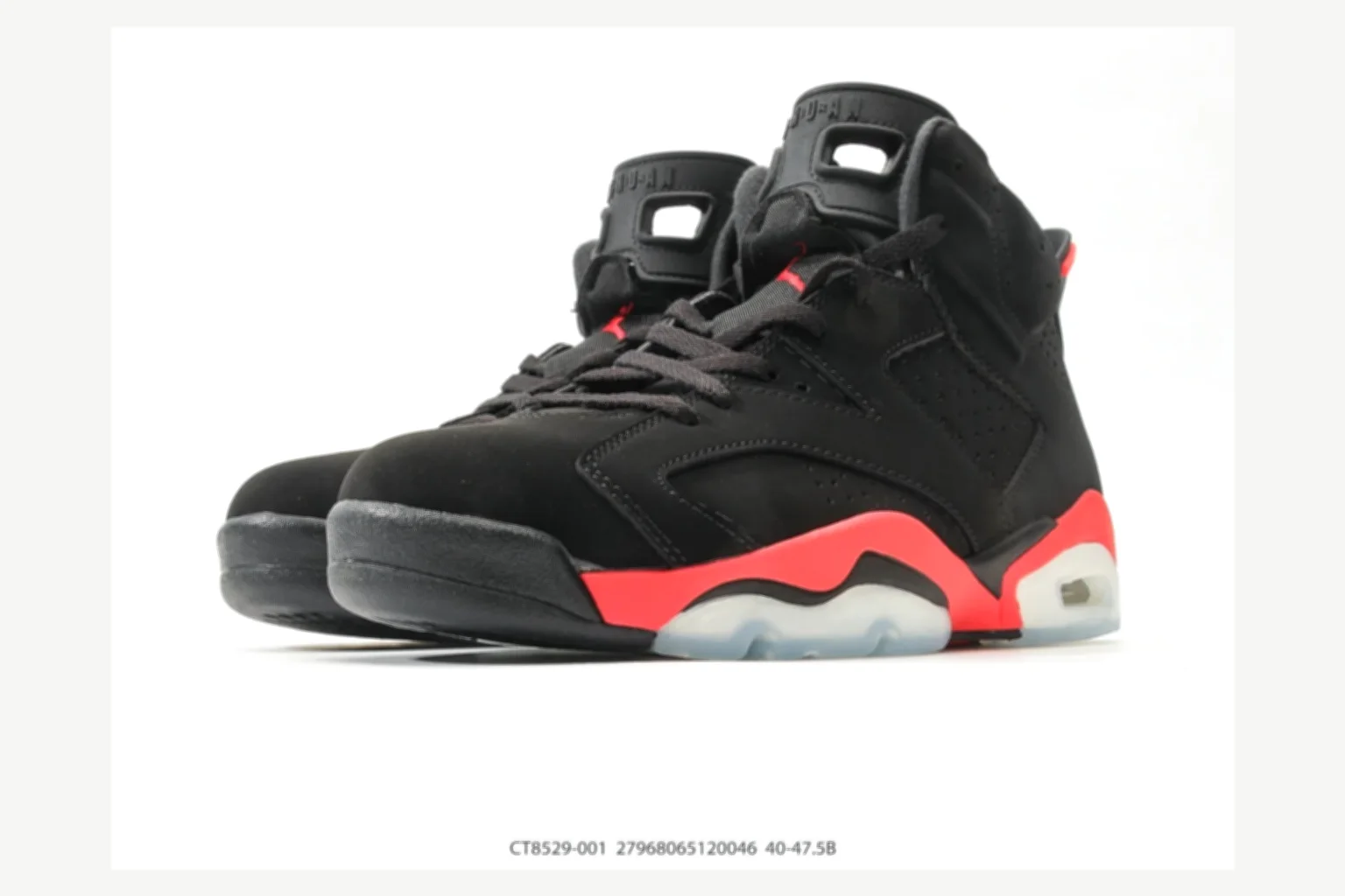 Jordan Air Jordan 6 Retro Black Gray High Top shopping brief image SKU 1182167253 thumbnail 2