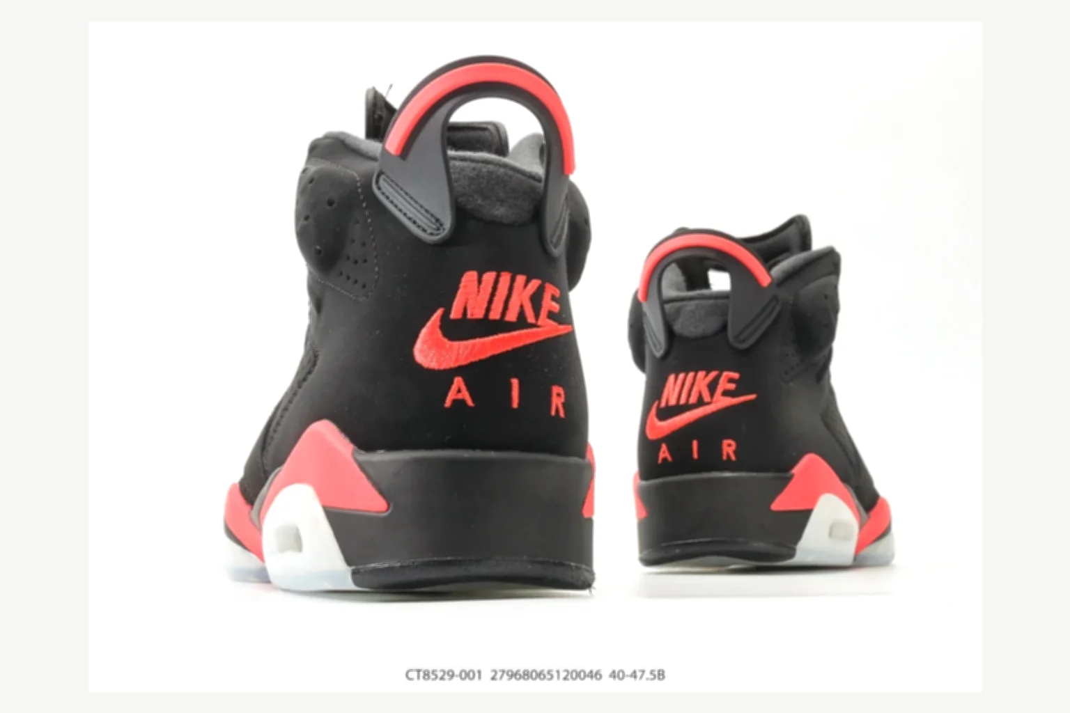 Jordan Air Jordan 6 Retro Black Gray High Top shopping brief image SKU 1182167253 thumbnail 3