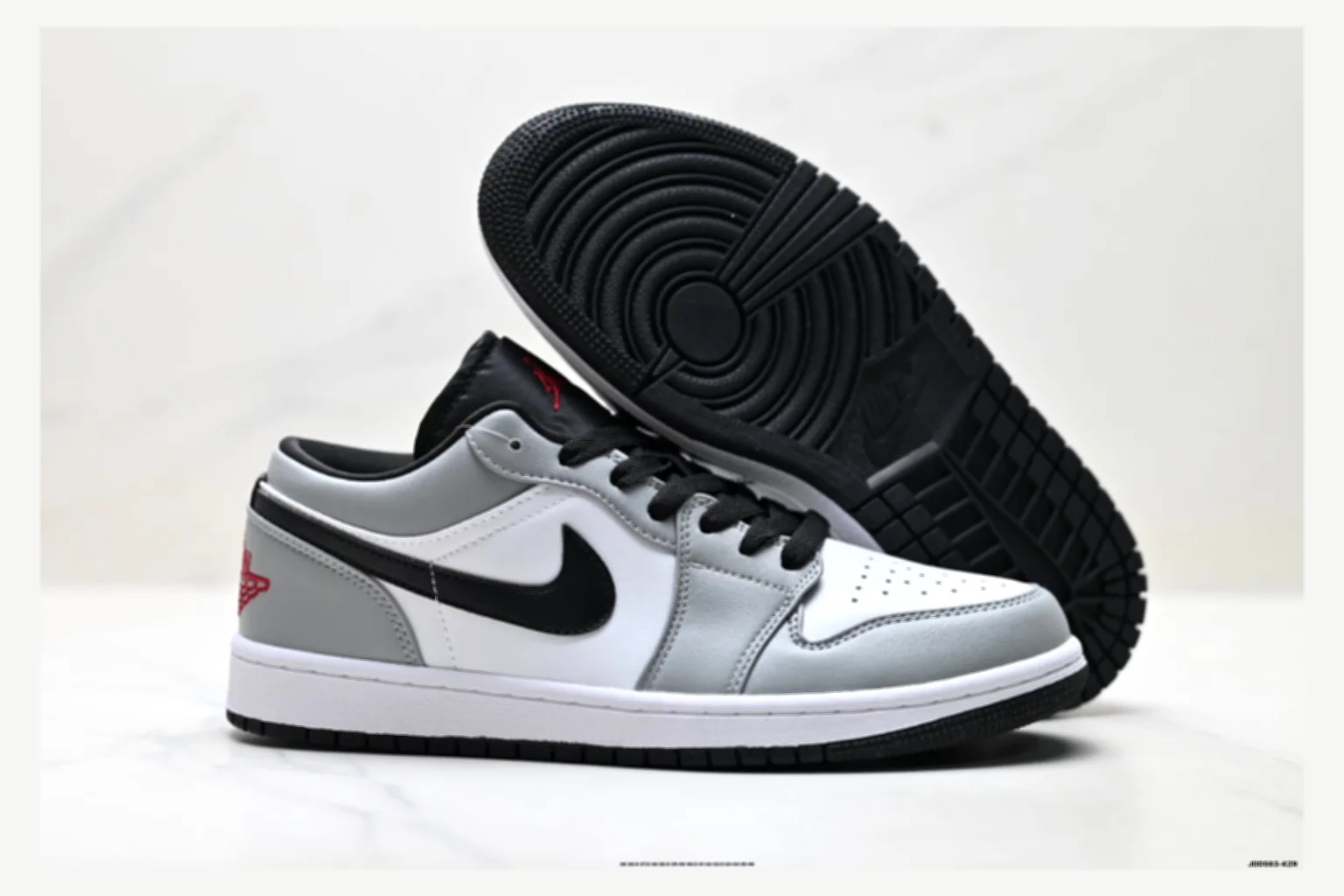 Jordan Air Jordan 1 Low Gray White shopping brief image SKU 1182167486 thumbnail 2