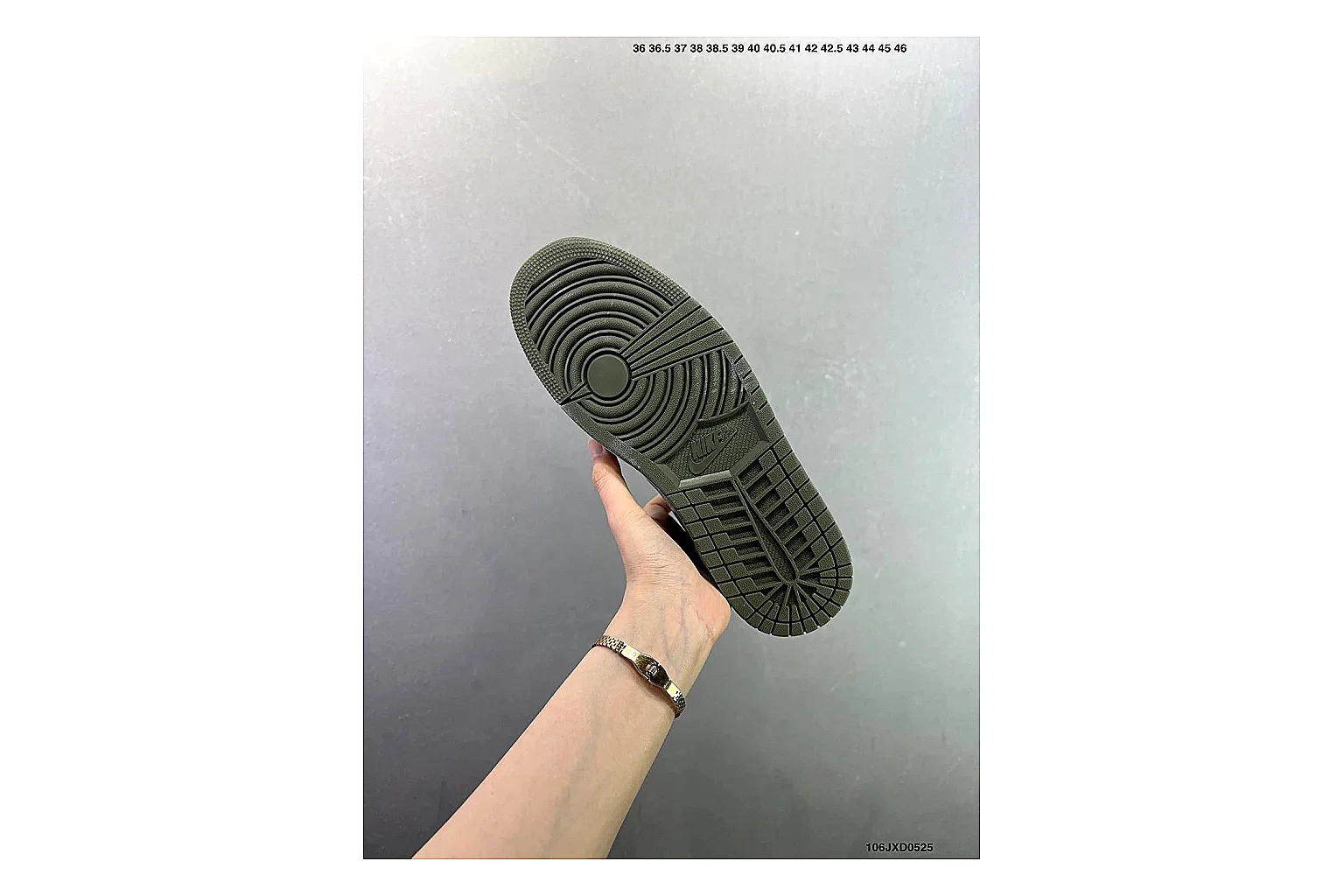 Jordan Air Jordan 1 Low Neutral Grey shopping brief image showing white leather upper, grey Swoosh, low-cut profile and light outsole for clean streetwear style thumbnail 3