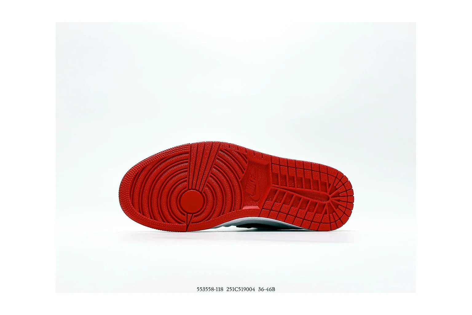 Jordan Air Jordan 1 Low White Red retro basketball low six photo view thumbnail 5