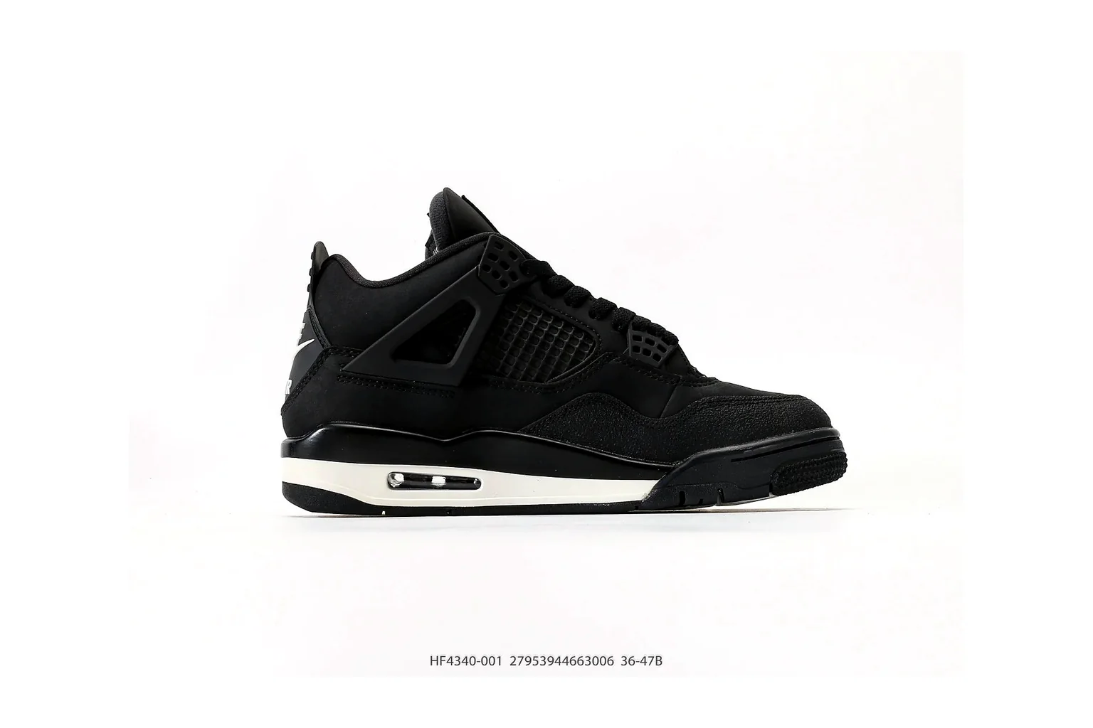 Jordan Air Jordan 4 Black Cat retro basketball six photo view thumbnail 4