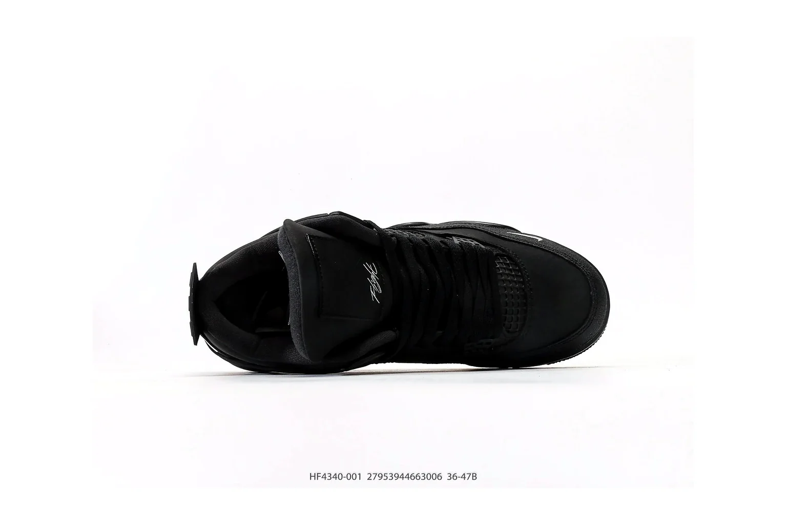 Jordan Air Jordan 4 Black Cat retro basketball six photo view thumbnail 5