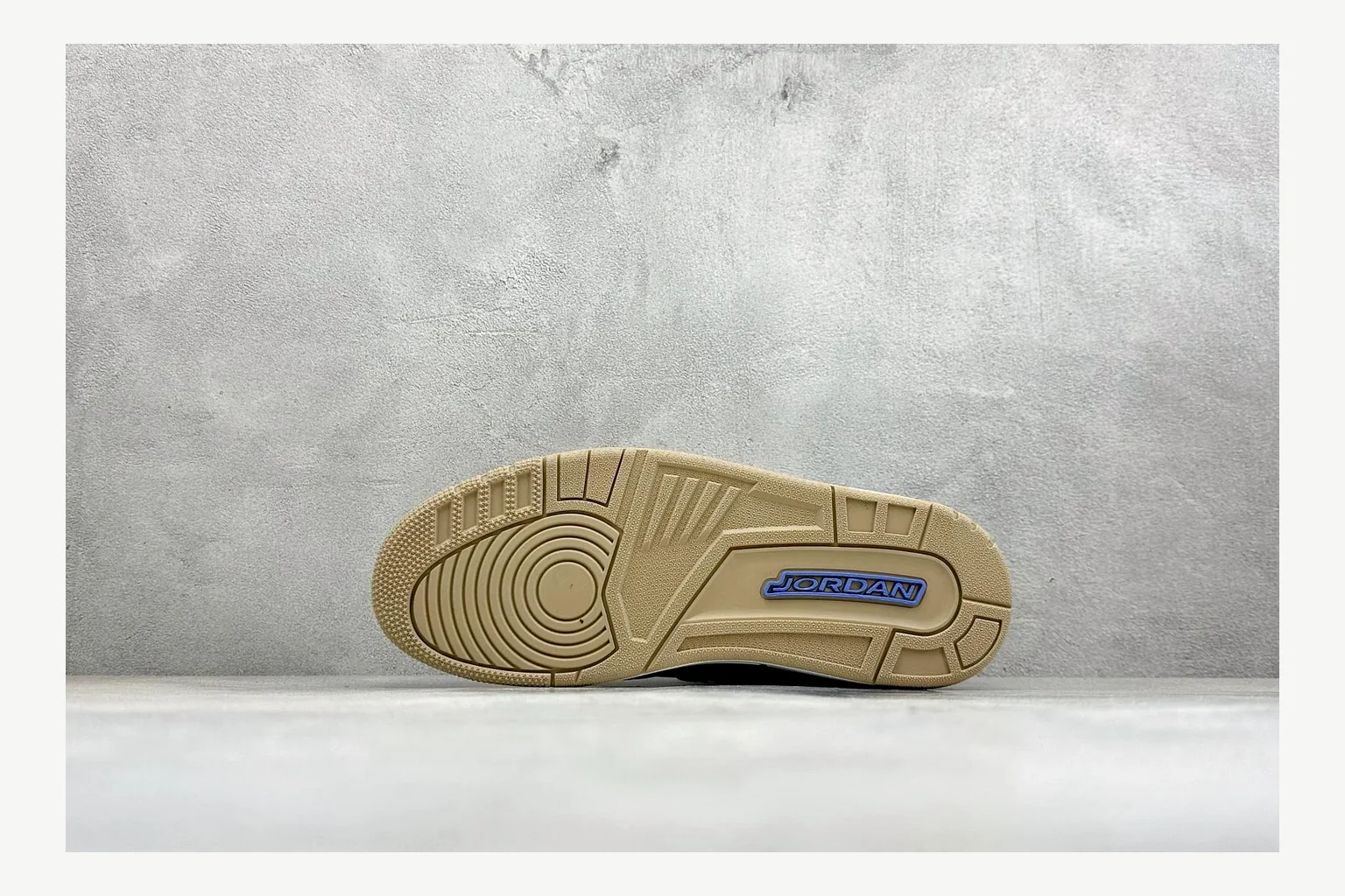 Jordan Air Jordan 4 Blue Sneaker shopping brief image showing white blue air jordan 4 retro with mixed-material upper and low-profile shape thumbnail 6