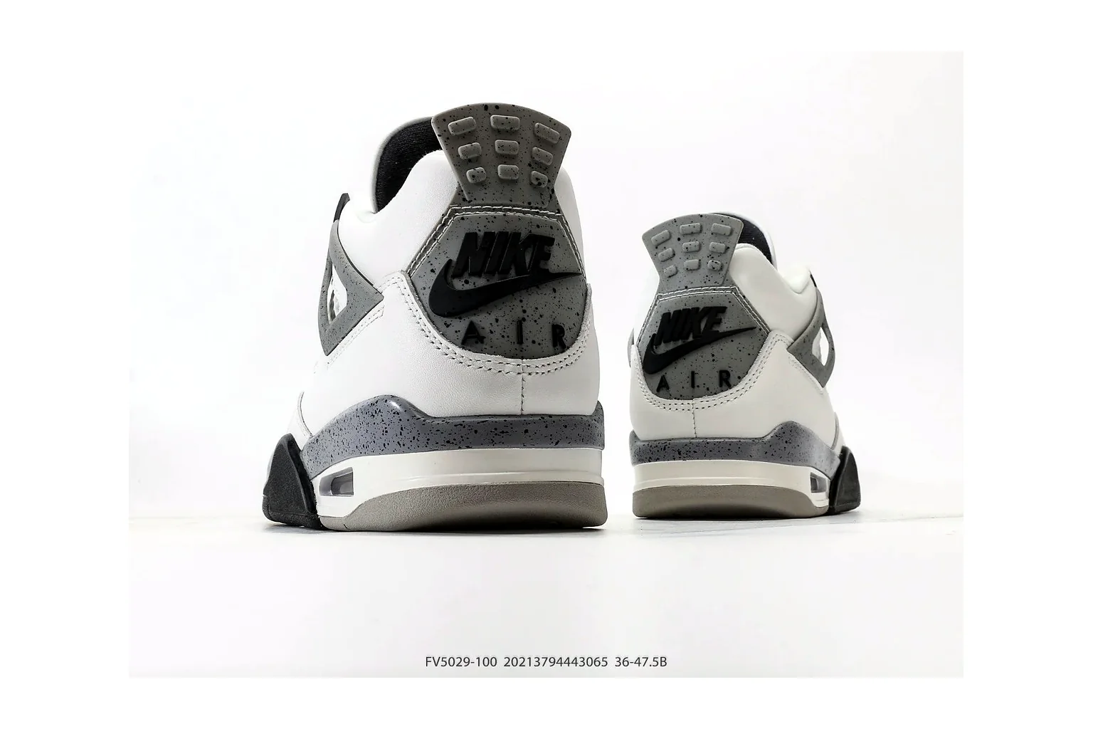 Jordan Air Jordan 4 White Cement retro basketball six photo view thumbnail 6