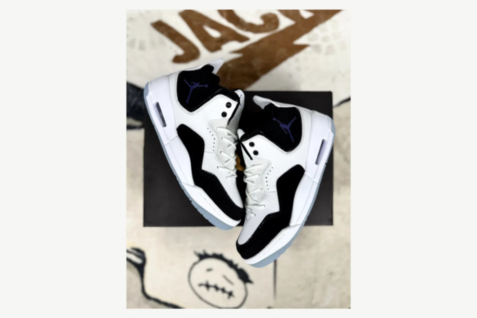 Jordan Courtside 23 Gray Blue Mid Top shopping brief image SKU 1194924534 thumbnail 3