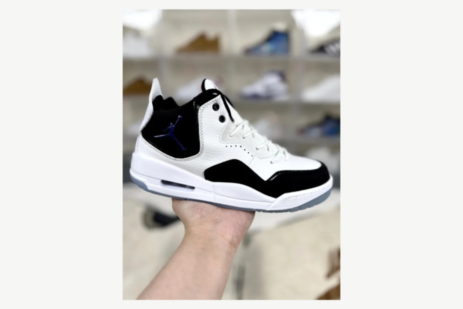 Jordan Courtside 23 Gray Blue Mid Top shopping brief image SKU 1194924534 thumbnail 4