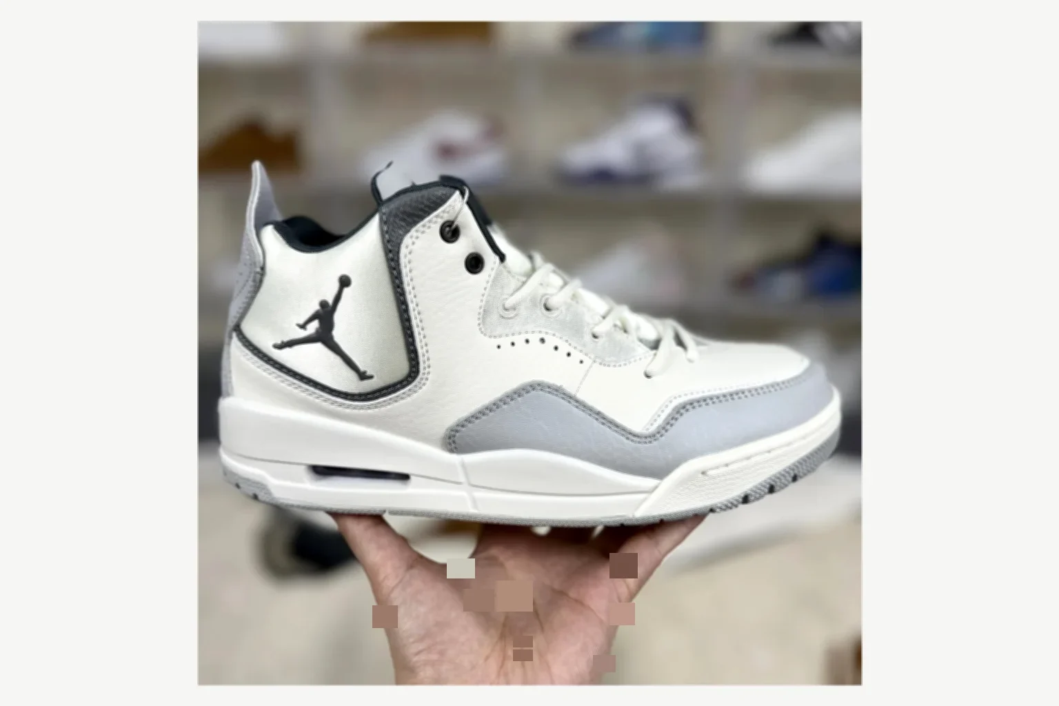 Jordan Courtside 23 Black Gray Mid Top shopping brief image SKU 1194924565