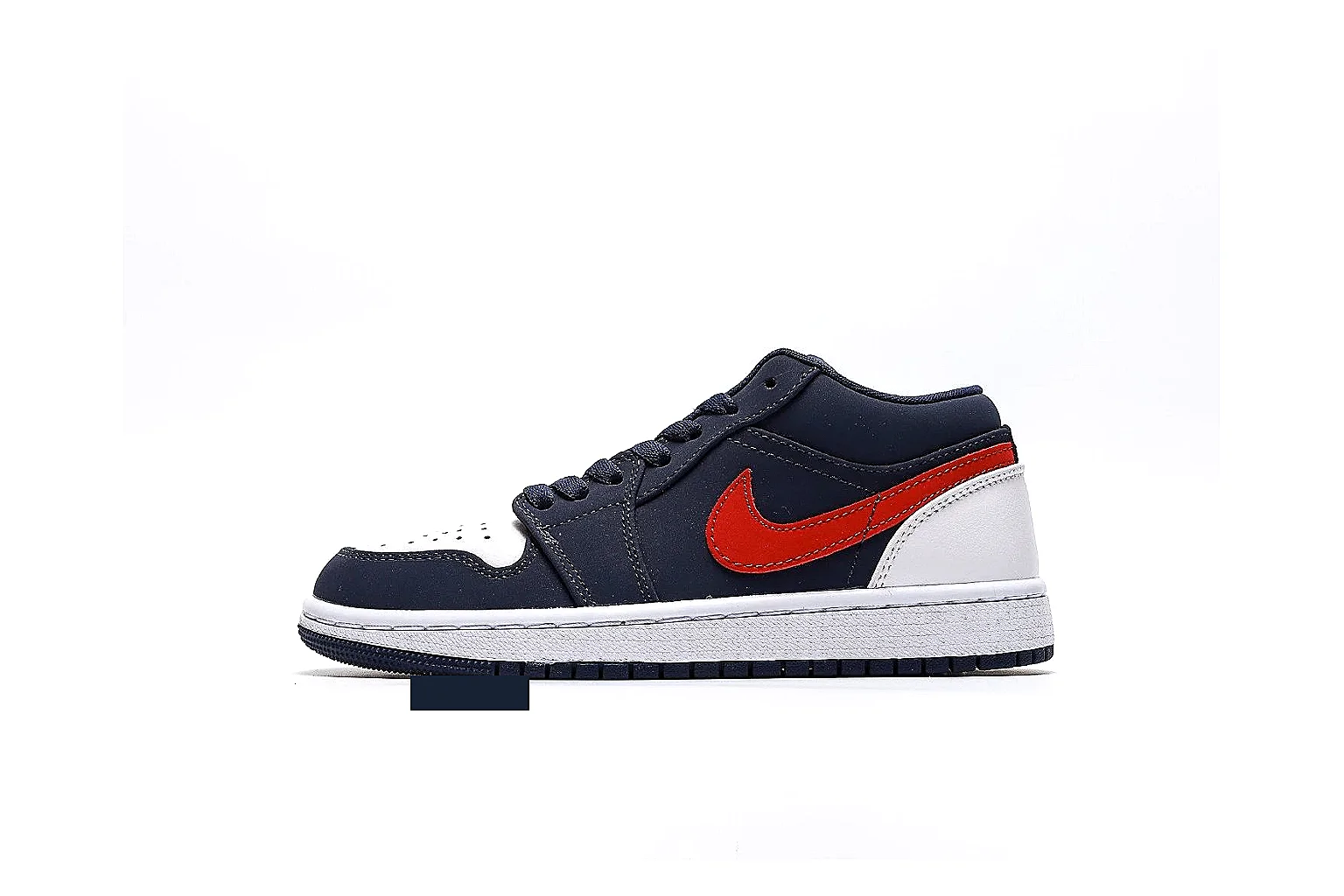 gogobuy.cloud Air Jordan Navy Red Jordan 1 Low 7547 Navy Red low-top product image