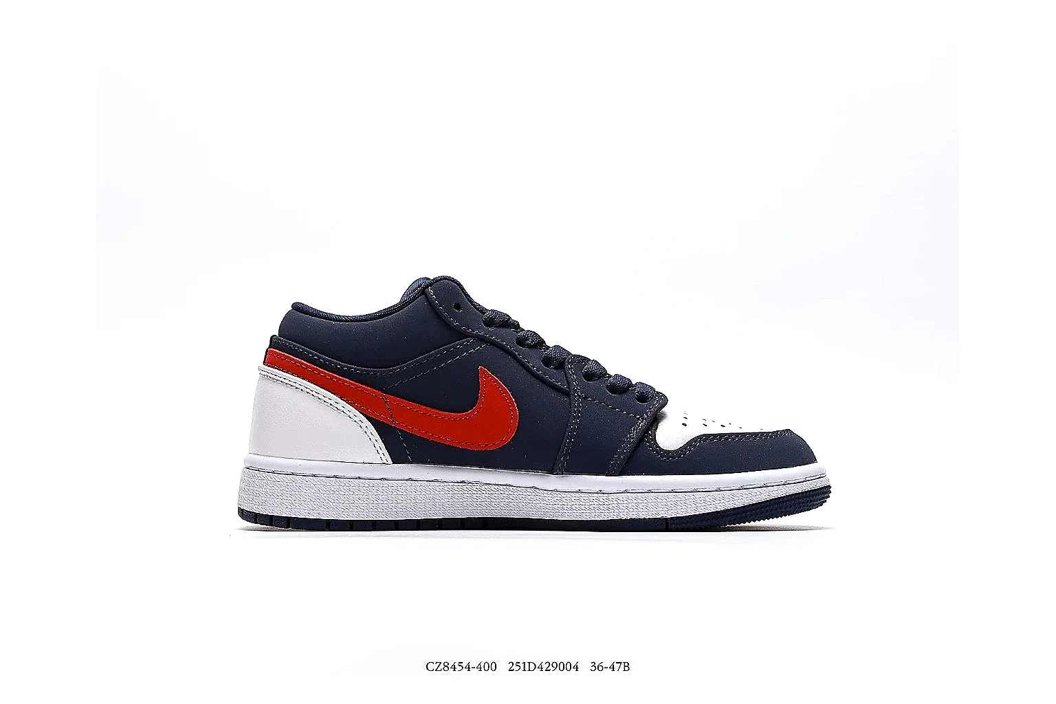 gogobuy.cloud Air Jordan Navy Red Jordan 1 Low 7547 Navy Red low-top product image thumbnail 4