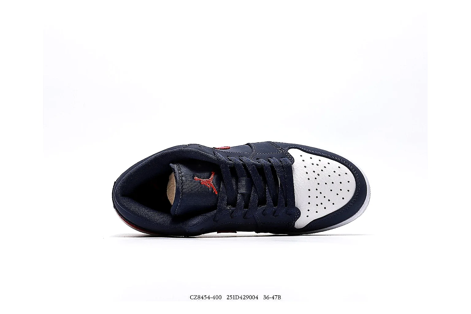 gogobuy.cloud Air Jordan Navy Red Jordan 1 Low 7547 Navy Red low-top product image thumbnail 5
