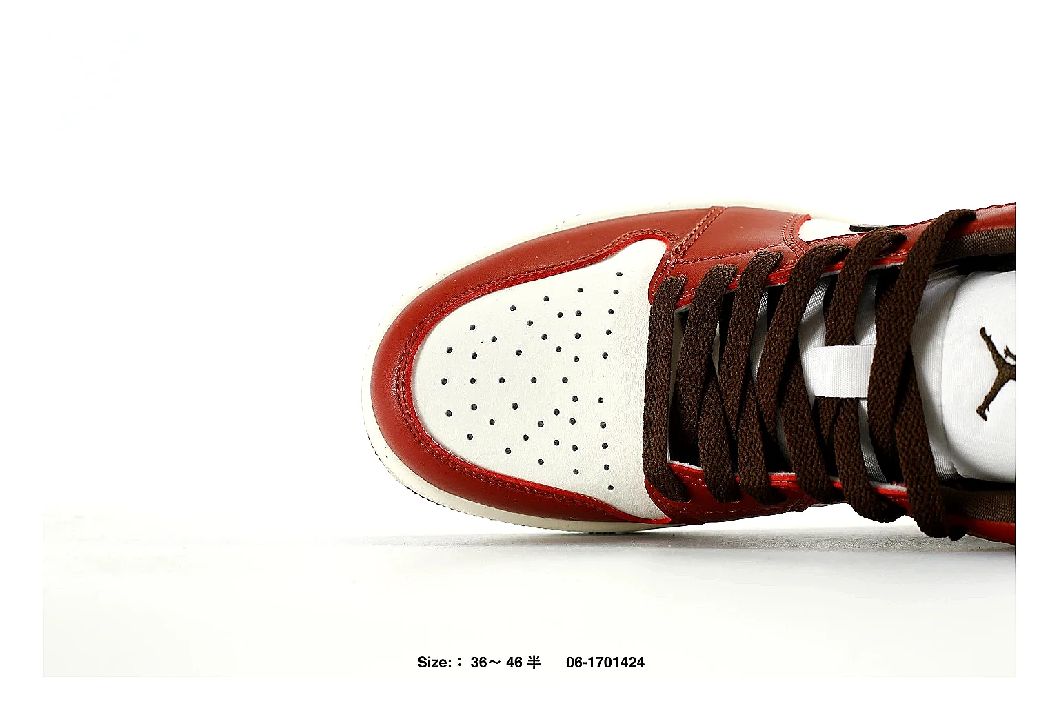 gogobuy.cloud Air Jordan Red White Jordan 1 Low 2697 Red White low-top product image thumbnail 2