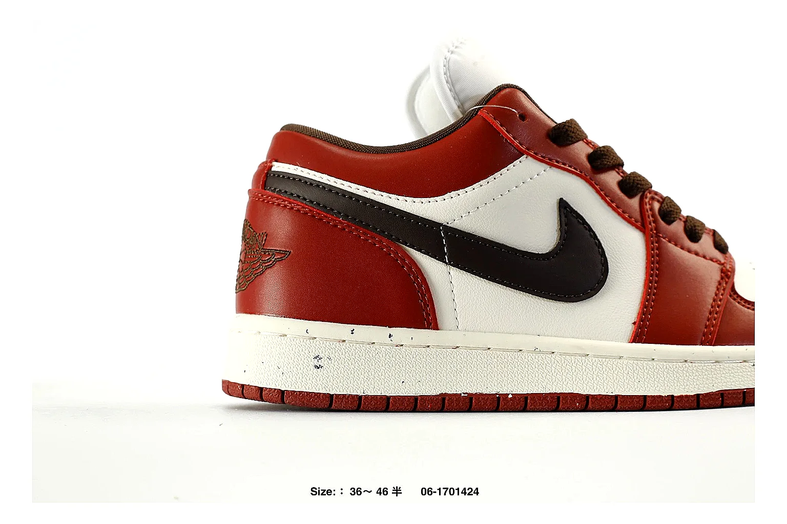 gogobuy.cloud Air Jordan Red White Jordan 1 Low 2697 Red White low-top product image thumbnail 4