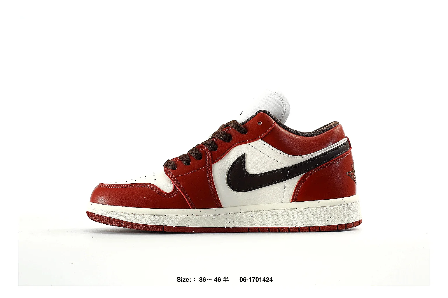 gogobuy.cloud Air Jordan Red White Jordan 1 Low 2697 Red White low-top product image thumbnail 5
