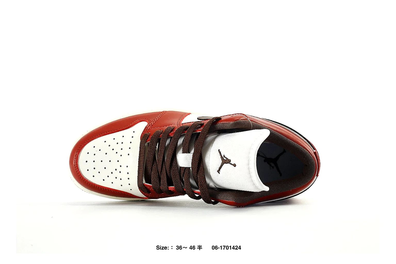 gogobuy.cloud Air Jordan Red White Jordan 1 Low 2697 Red White low-top product image thumbnail 6