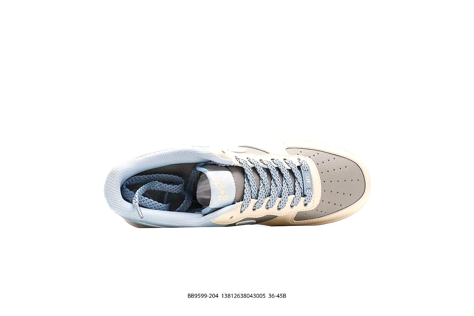 gogobuy.cloud Air Jordan Sky Blue Jordan 1 Low 5129 Sky Blue low-top product image thumbnail 5