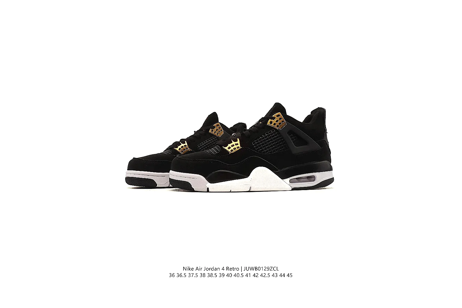 gogobuy.cloud Air Jordan Black Gold Jordan 4 0304 Black Gold mid-top product image thumbnail 4