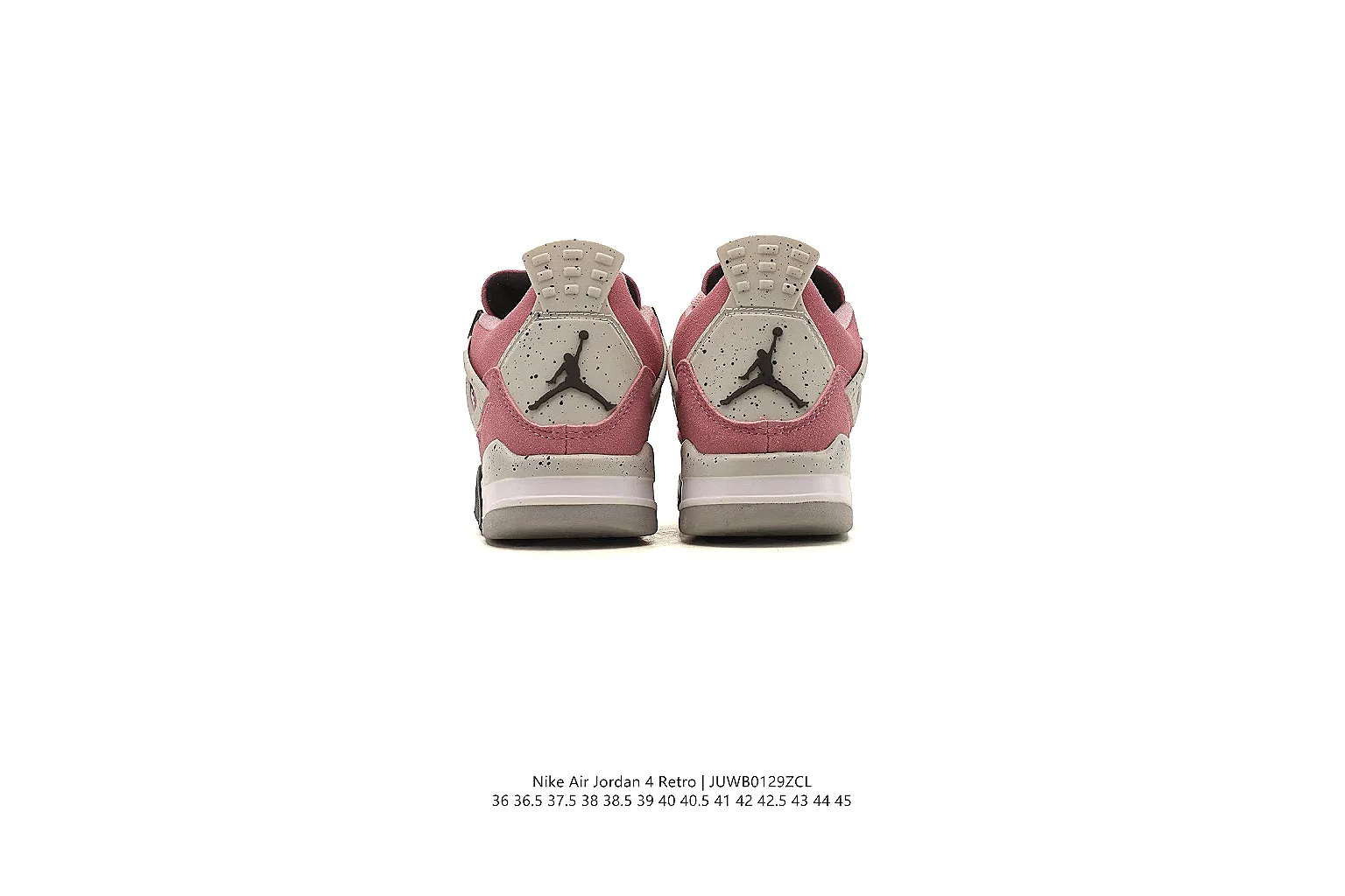 gogobuy.cloud Air Jordan Pink Red Jordan 4 0310 Pink Red mid-top product image thumbnail 2