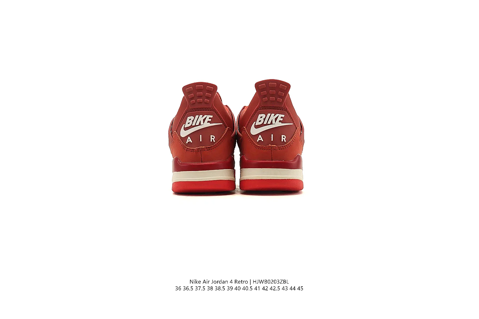 gogobuy.cloud Air Jordan Red Jordan 4 0360 Red mid-top product image thumbnail 2