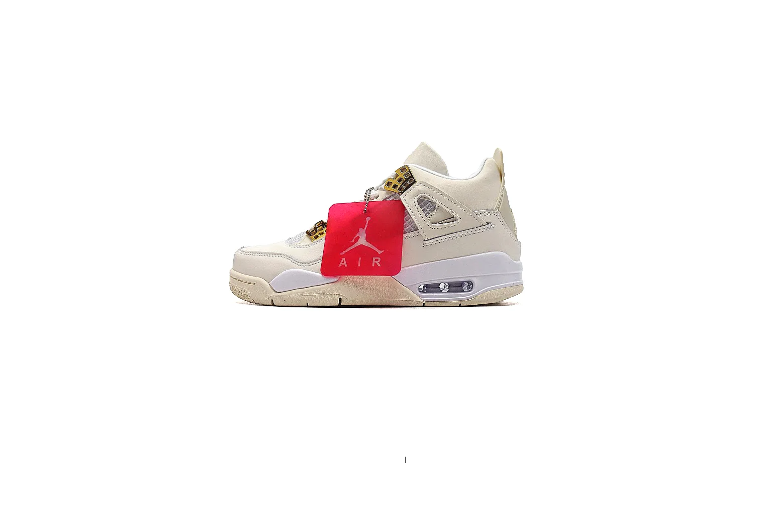 gogobuy.cloud Air Jordan White Red Jordan 4 0331 White Red mid-top product image