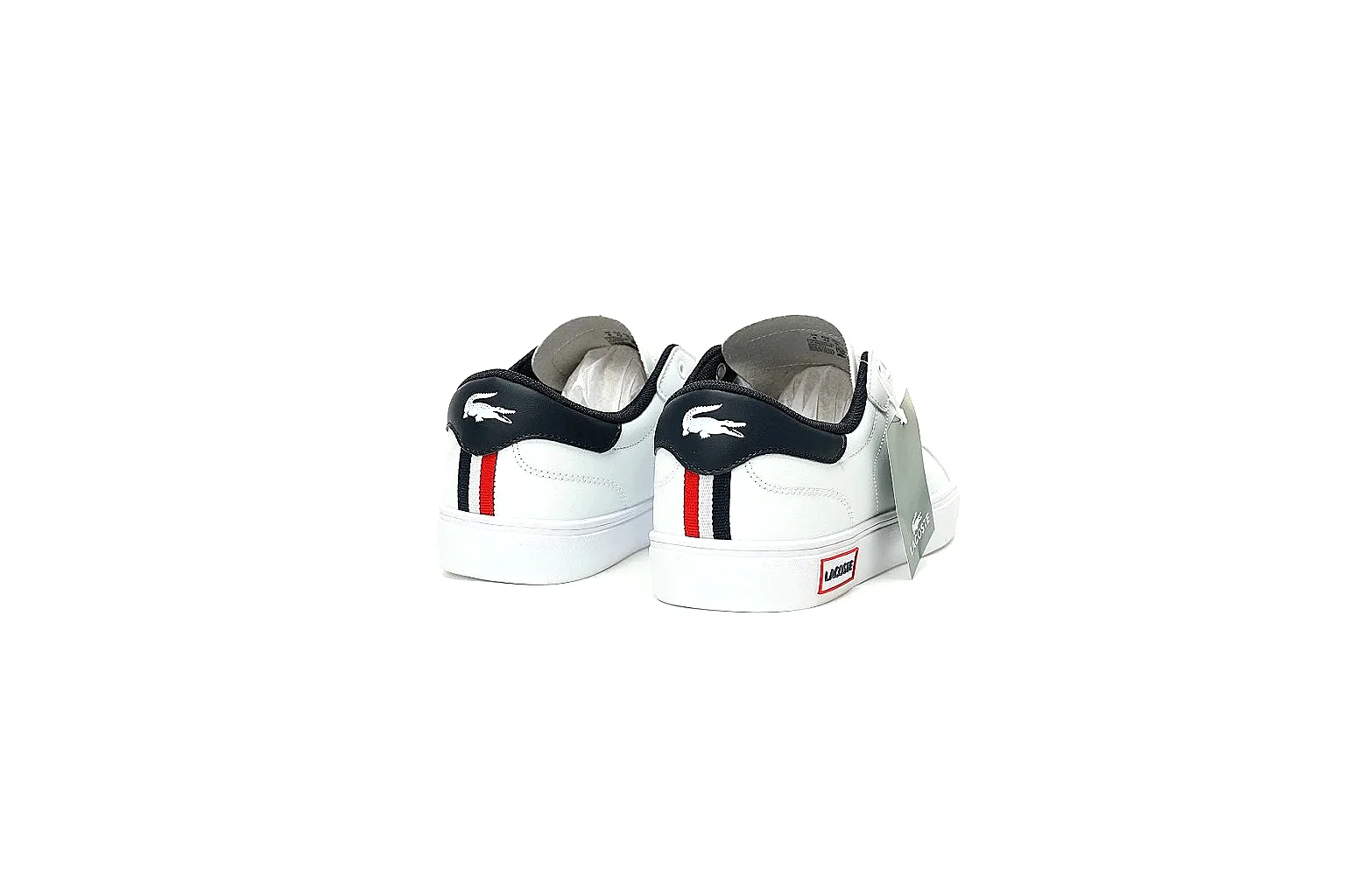 gogobuy.cloud Lacoste White Logo Low Top 0284 White low-top product image thumbnail 3