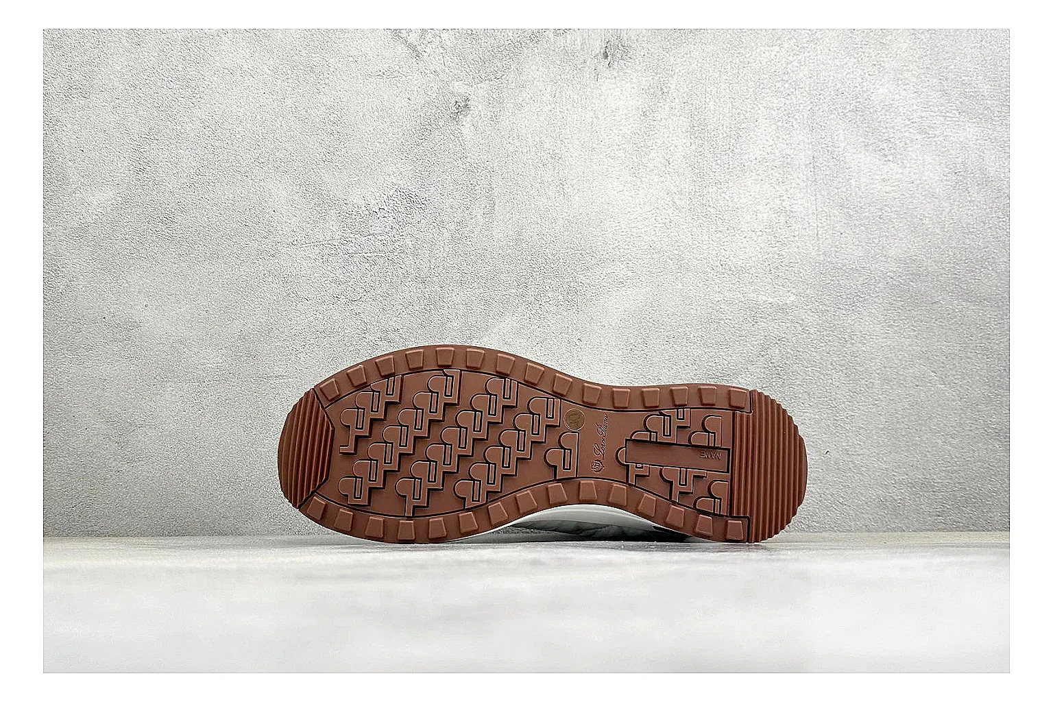 Loro Piana Week-End White shopping brief image showing white leather upper, gum outsole, low clean profile, and restrained casual detailing thumbnail 2