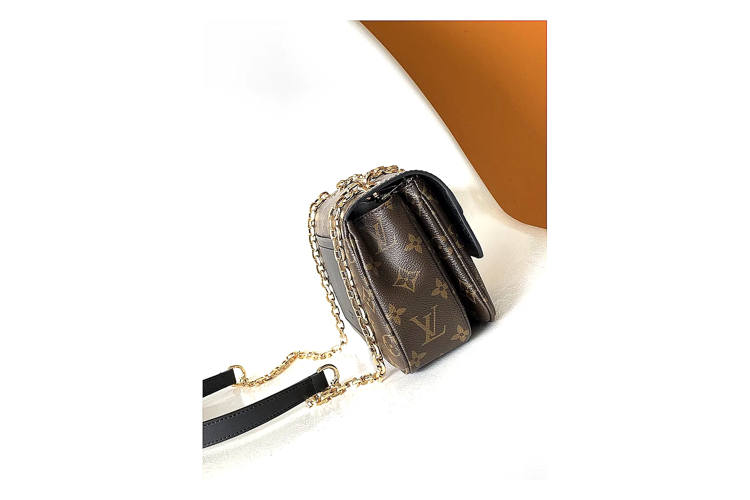 gogobuy.cloud Louis Vuitton Brown Monogram Mini Pochette 0801 Brown Monogram mini-crossbody product image thumbnail 5