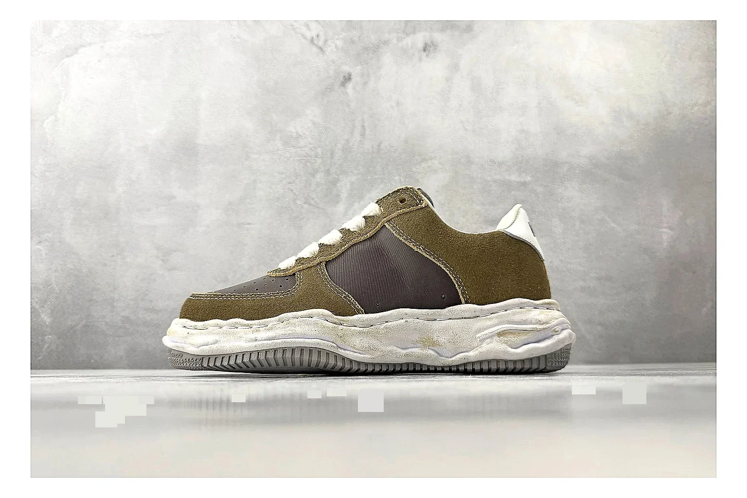 Maison Mihara Blakey brown sneaker shopping brief image