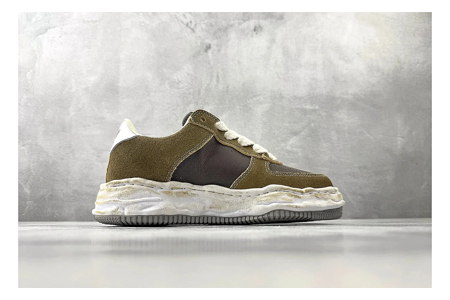 Maison Mihara Blakey brown sneaker shopping brief image thumbnail 4