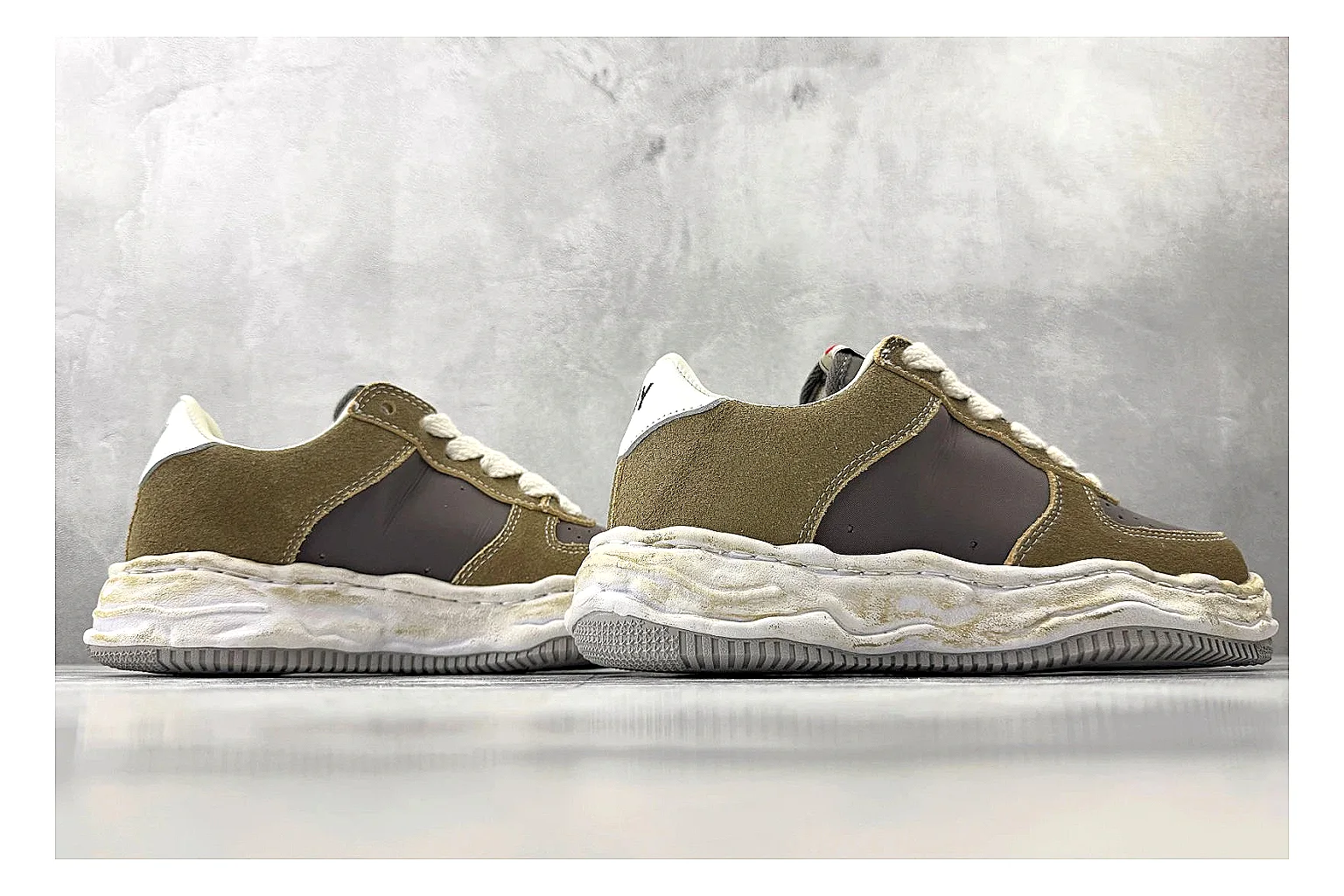 Maison Mihara Blakey brown sneaker shopping brief image thumbnail 6