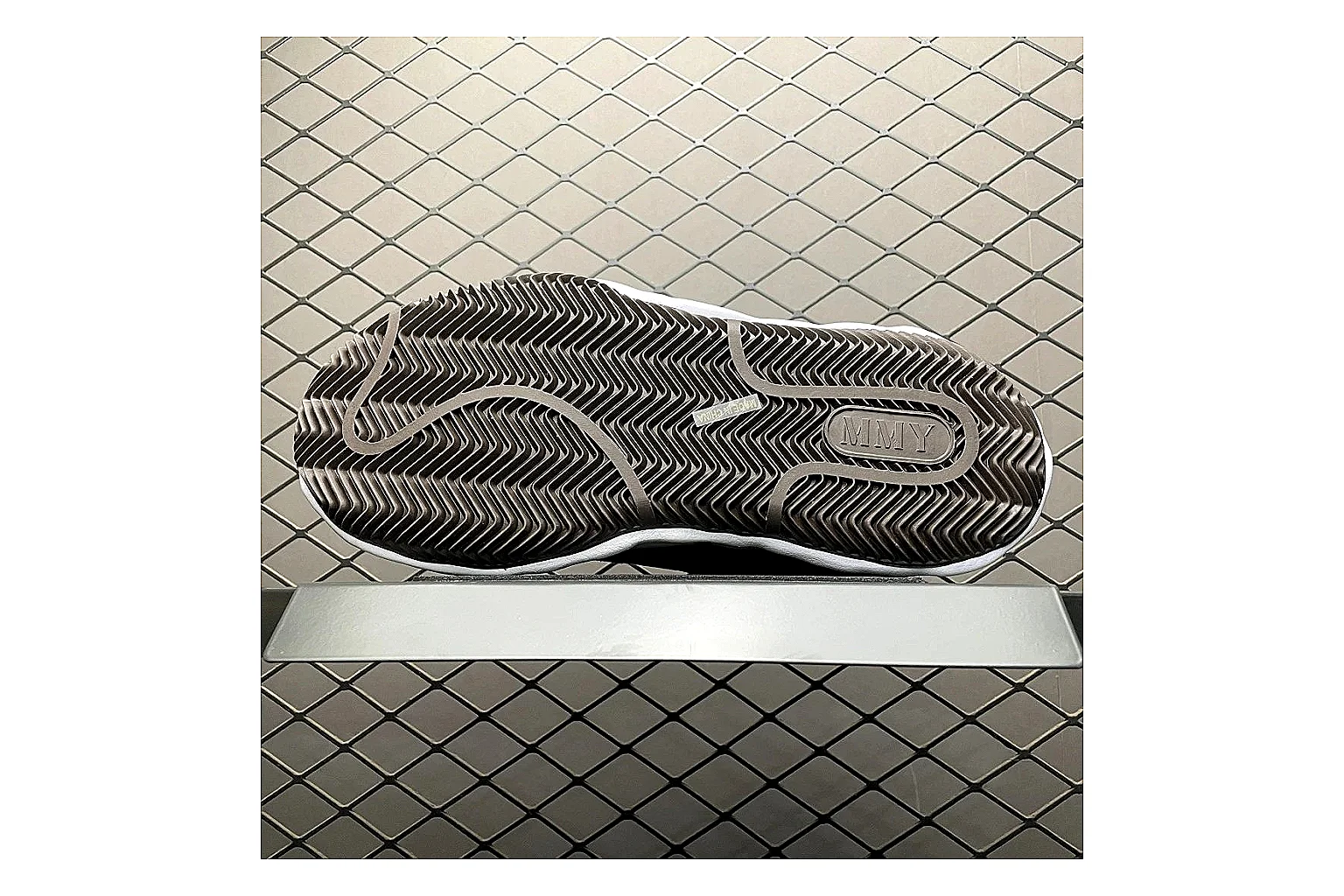 Maison Mihara Yasuhiro Blakey Grey shopping brief image showing white grey blakey distressed low-top with canvas upper and low top shape thumbnail 6