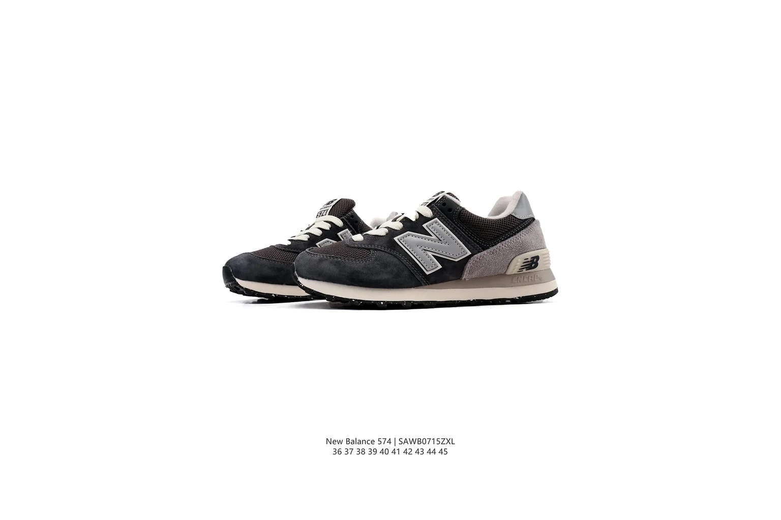 New Balance 327 Black Grey classic runner six photo view thumbnail 4