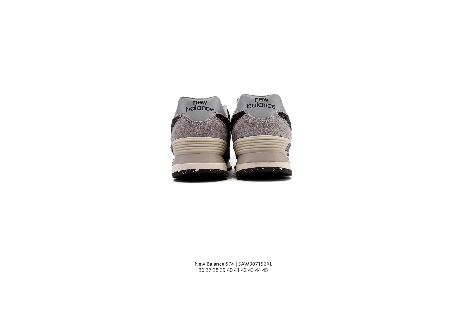 New Balance 327 Black Grey classic runner six photo view thumbnail 6
