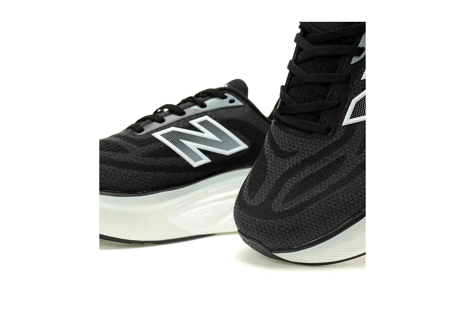 New Balance 9060 Black White chunky runner six photo view thumbnail 3