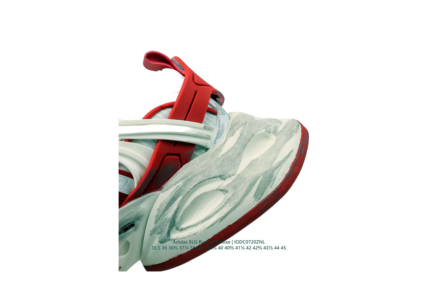 New Balance 9060 White Red Mint chunky runner six photo view thumbnail 3