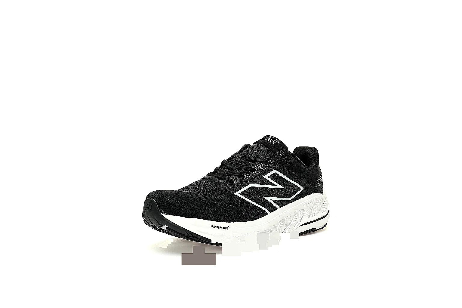 GogoBuy agent brief photos for New Balance Black White Runner Sneaker
