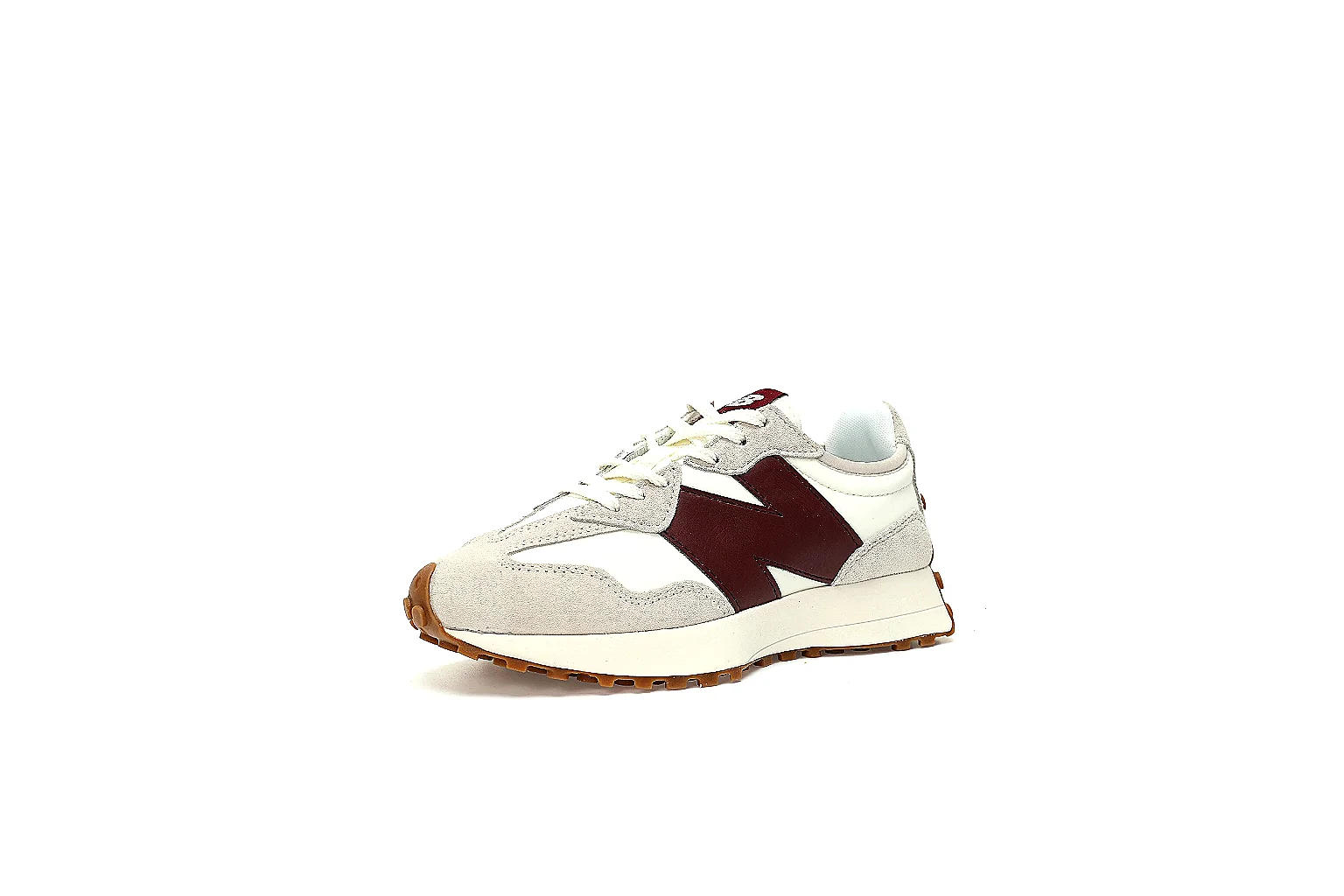 GogoBuy agent brief photos for New Balance Cream Burgundy Gum Runner Sneaker thumbnail 4