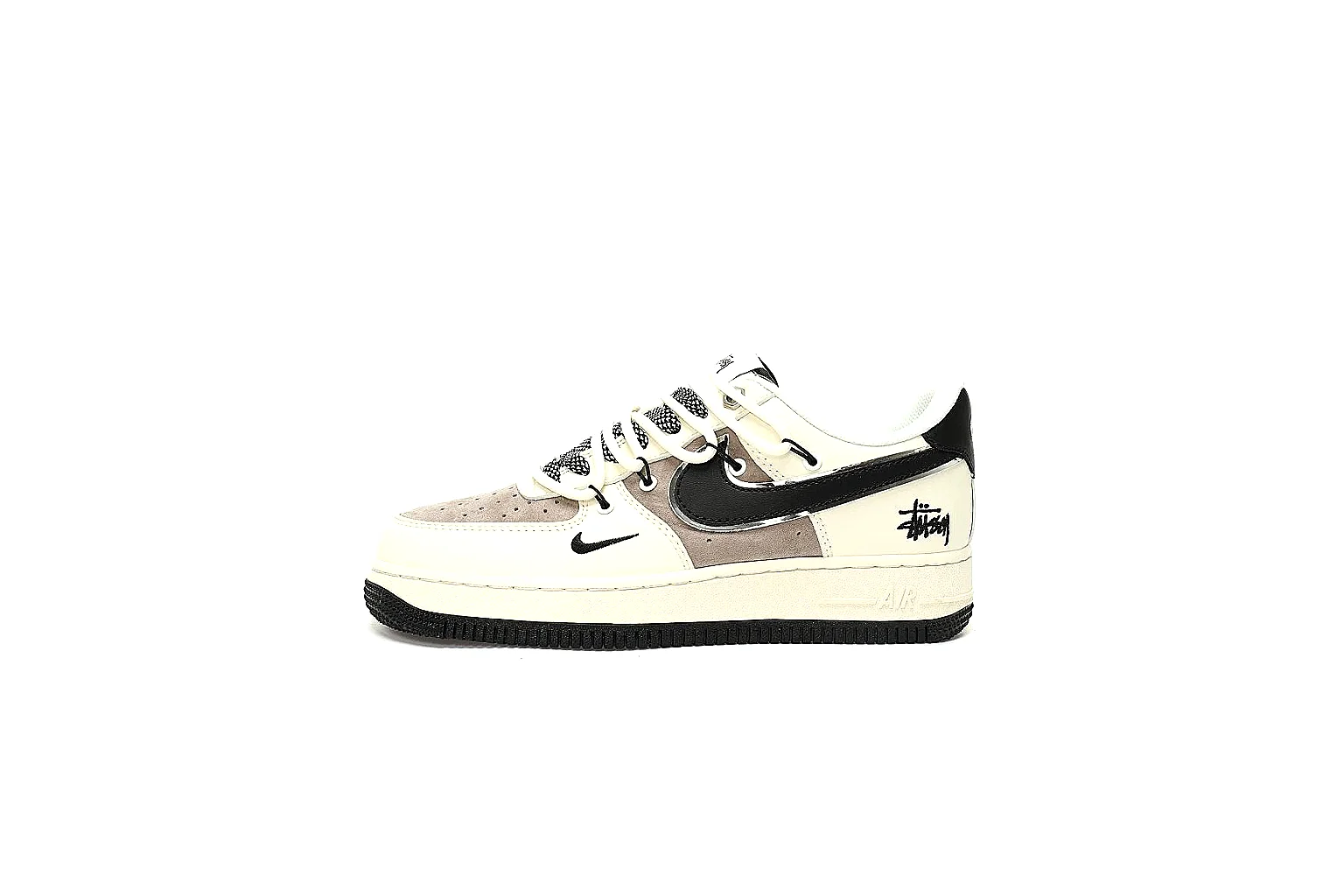 GogoBuy agent brief photos for New Balance Cream Gray Runner thumbnail 2