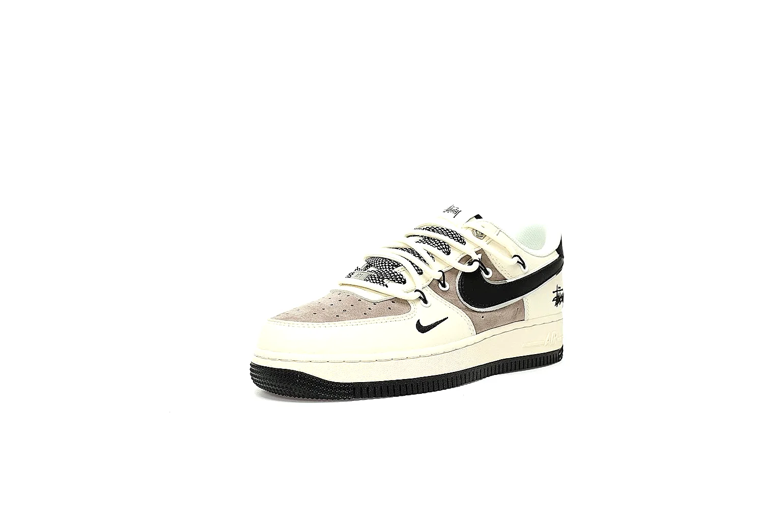 GogoBuy agent brief photos for New Balance Cream Gray Runner thumbnail 4