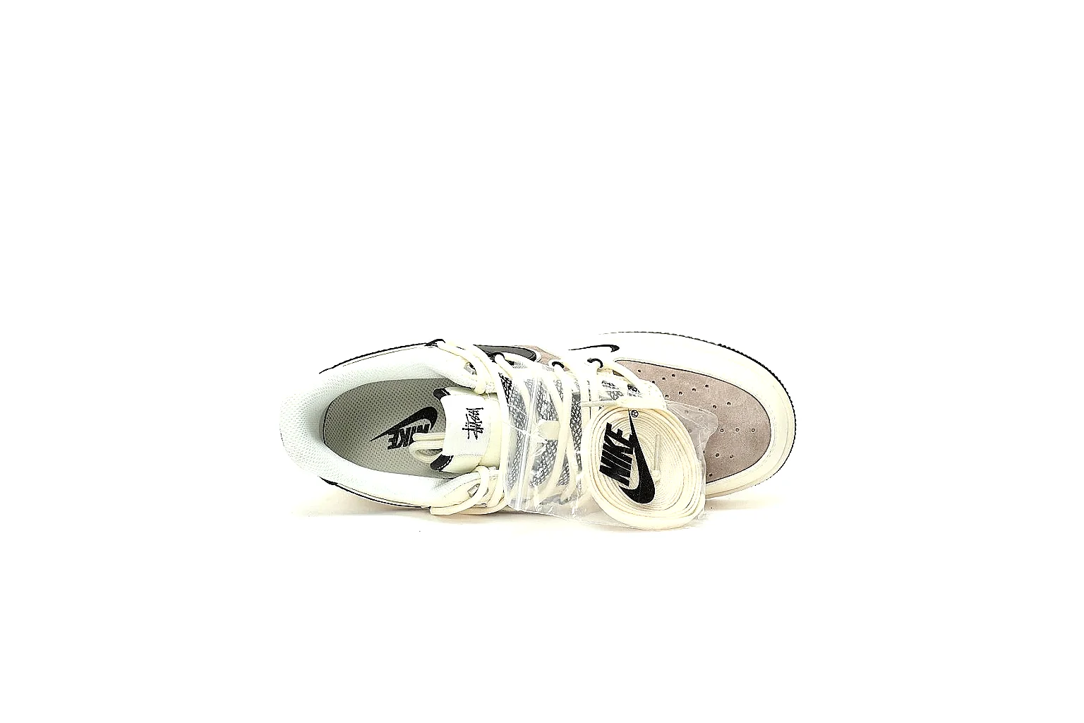 GogoBuy agent brief photos for New Balance Cream Gray Runner thumbnail 6