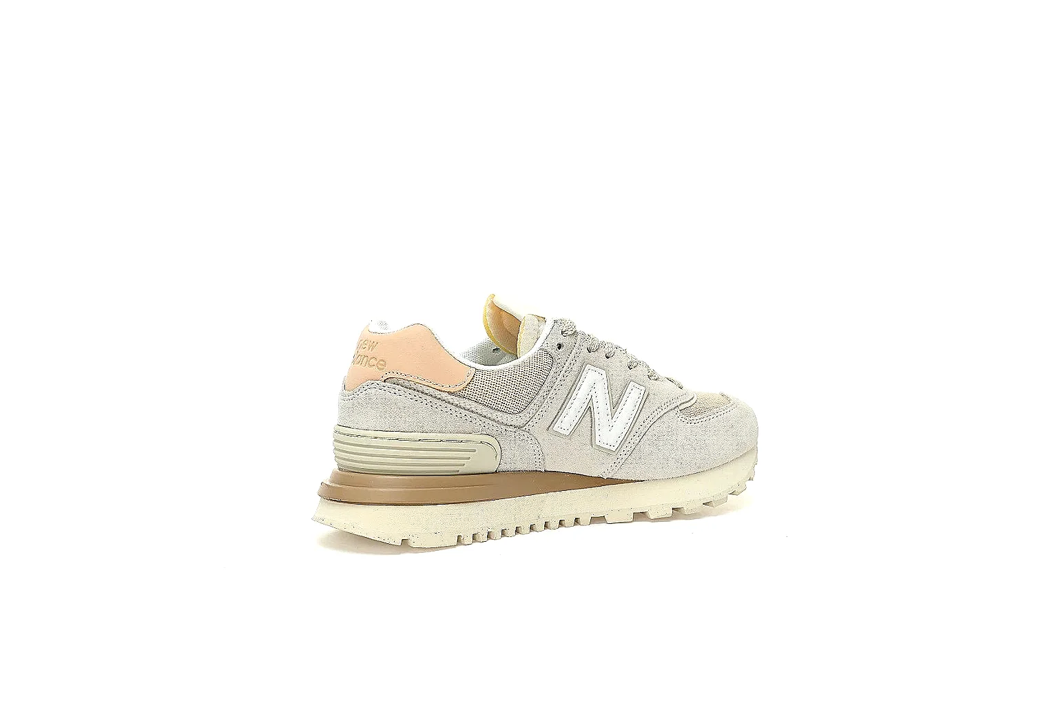 GogoBuy agent brief photos for New Balance Gray Beige Retro Runner Sneaker thumbnail 6