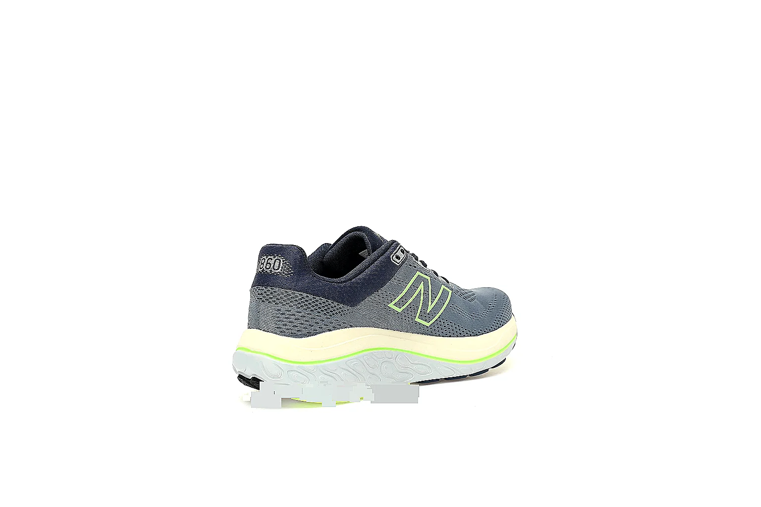 GogoBuy agent brief photos for New Balance Gray Neon Runner Sneaker
