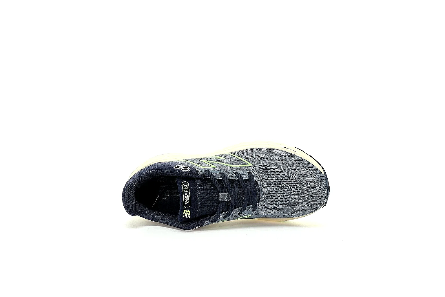 GogoBuy agent brief photos for New Balance Gray Neon Runner Sneaker thumbnail 6