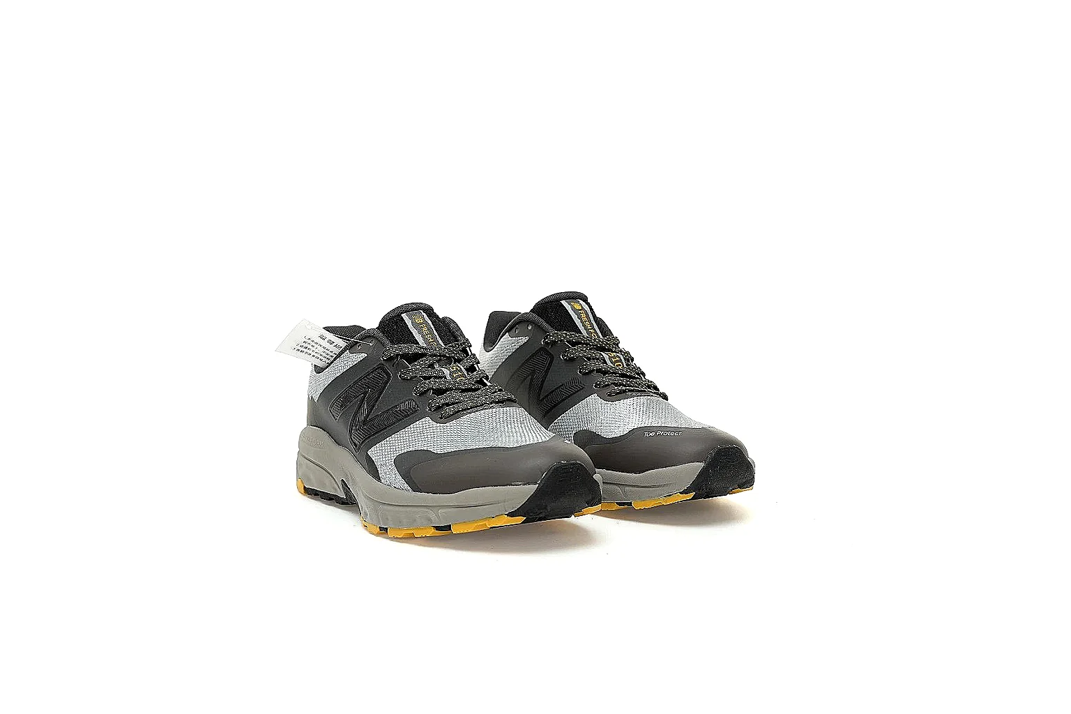 GogoBuy agent brief photos for New Balance Gray Yellow Runner Sneaker thumbnail 3