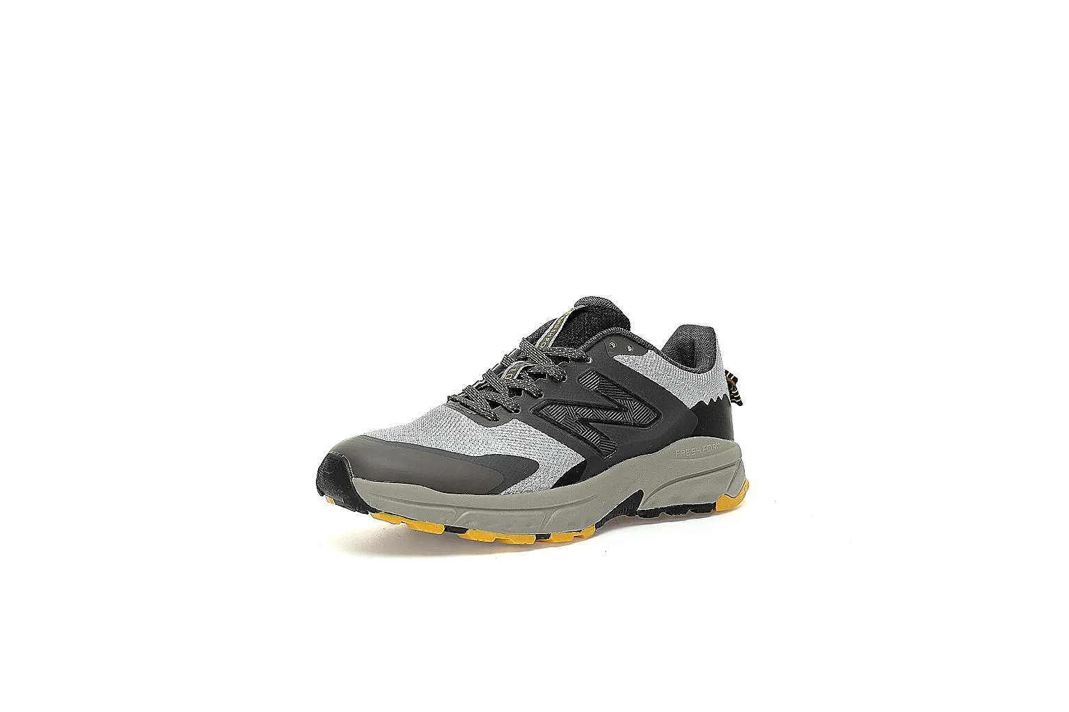 GogoBuy agent brief photos for New Balance Gray Yellow Runner Sneaker thumbnail 4