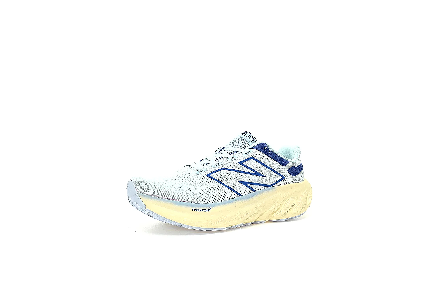 GogoBuy agent brief photos for New Balance White Blue Retro Runner Sneaker thumbnail 4