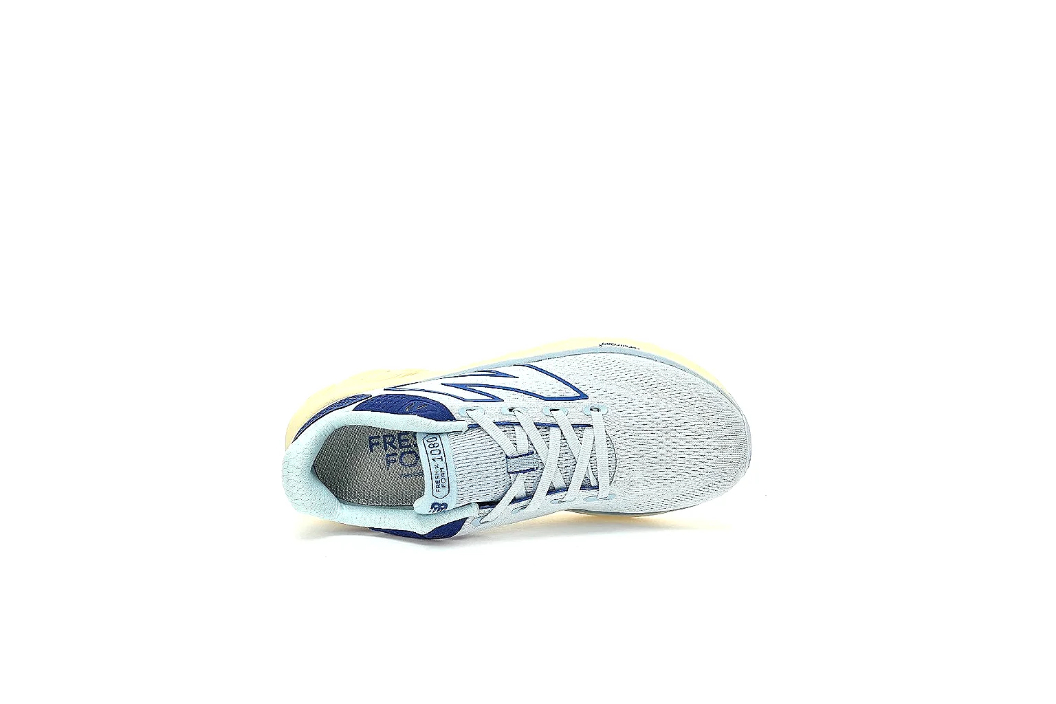 GogoBuy agent brief photos for New Balance White Blue Retro Runner Sneaker thumbnail 6