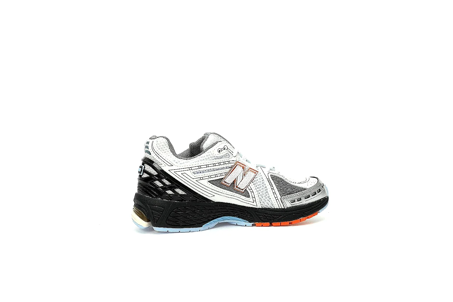 GogoBuy agent brief photos for New Balance White Gray Runner thumbnail 5