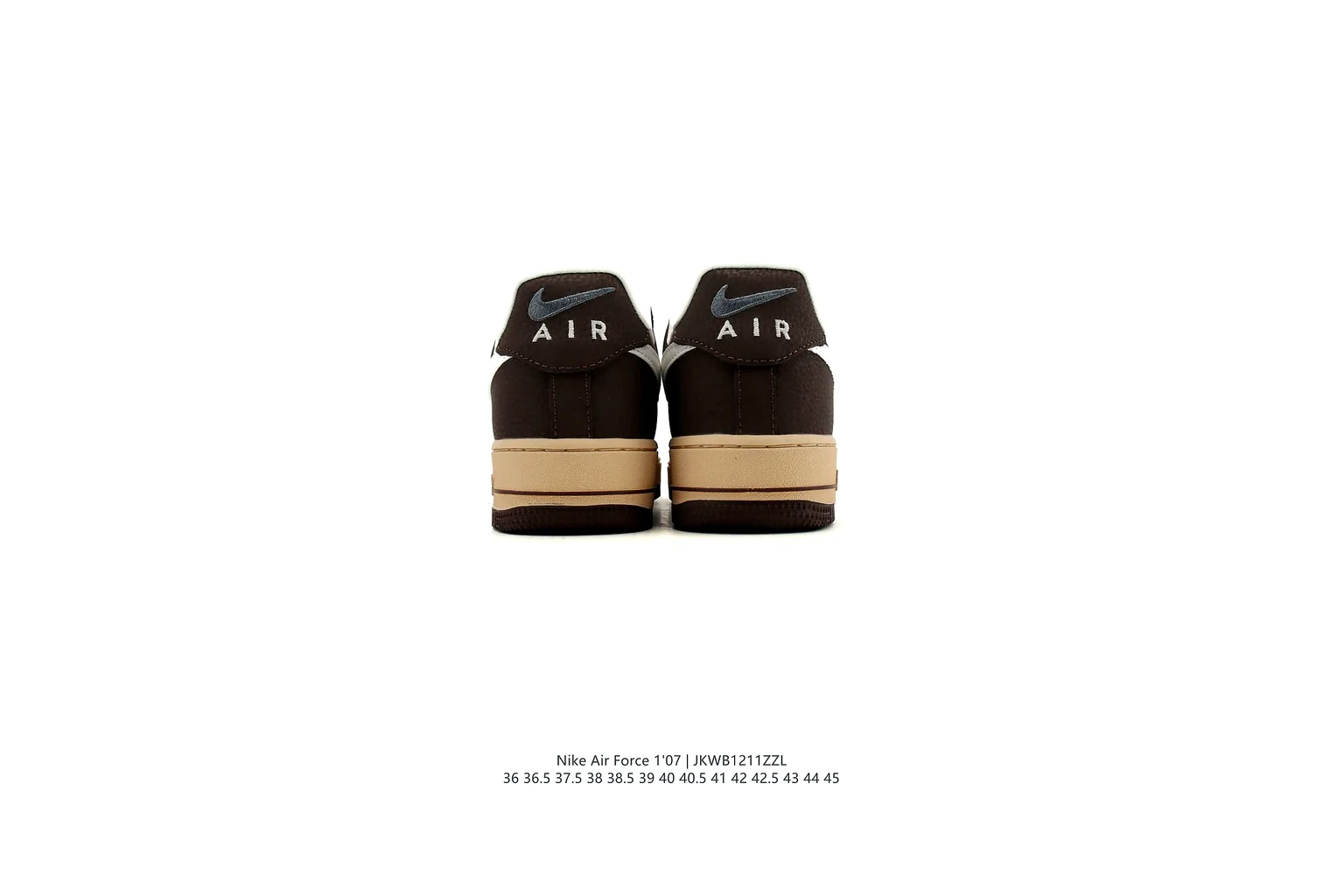 Nike Air Force 1 Low Black Gum court low top six photo view thumbnail 6