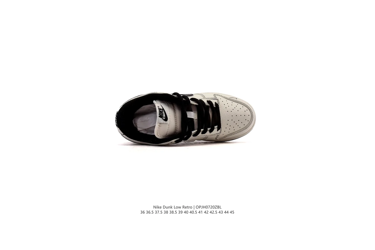 Nike Air Force 1 Low Sail Black court low top six photo view thumbnail 5